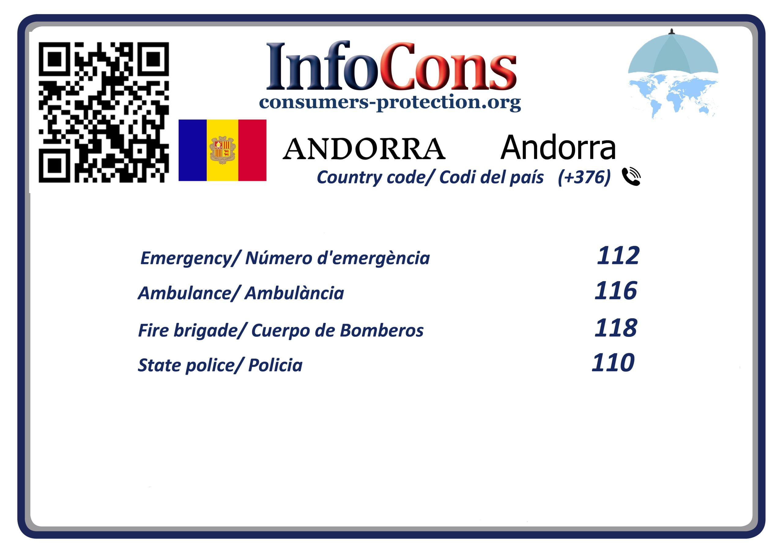 Protecció del consumidor Andorra Consumers Protection Andorra