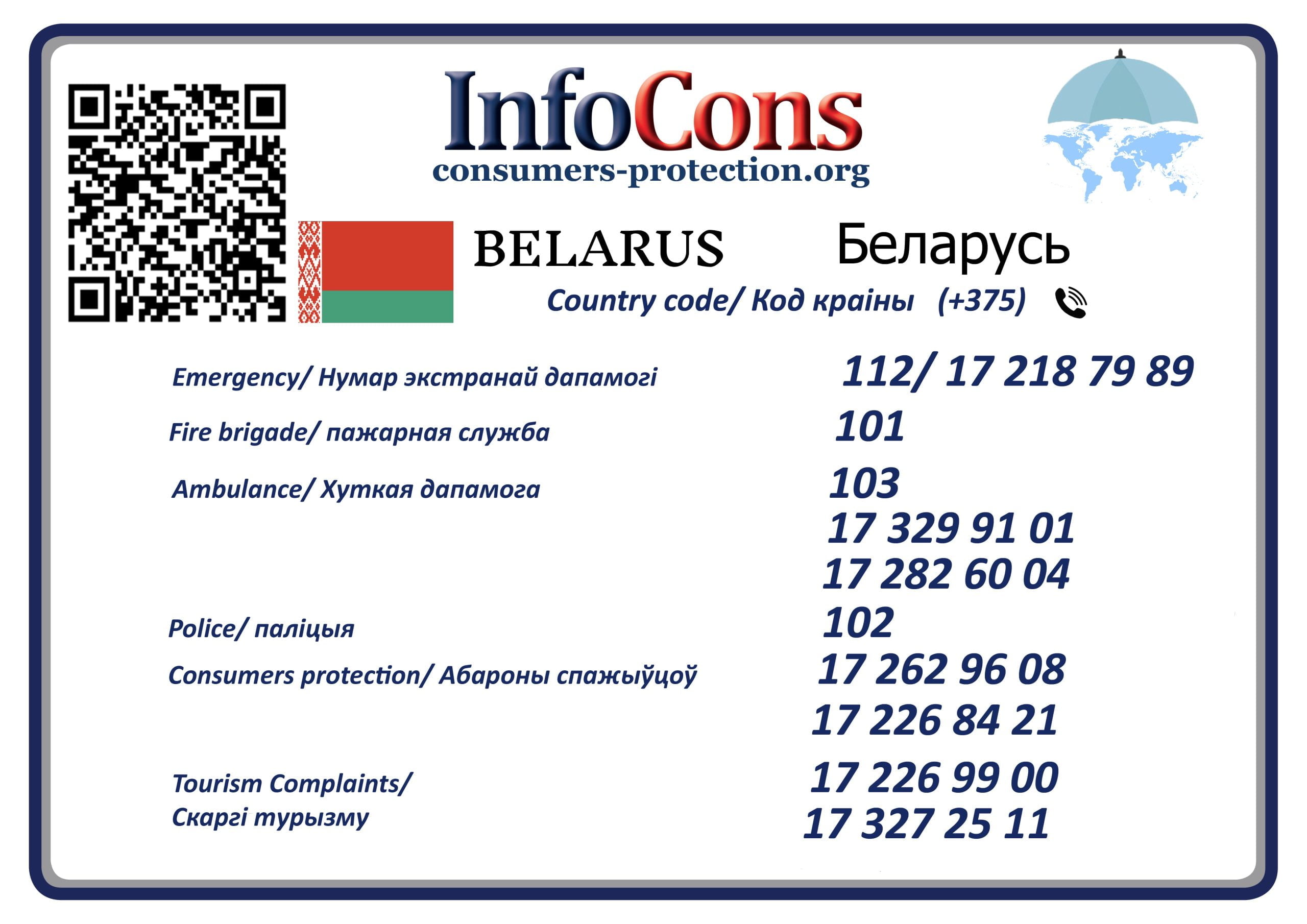 Абарона правоў спажыўцоў Беларусі Consumers Protection Belarus