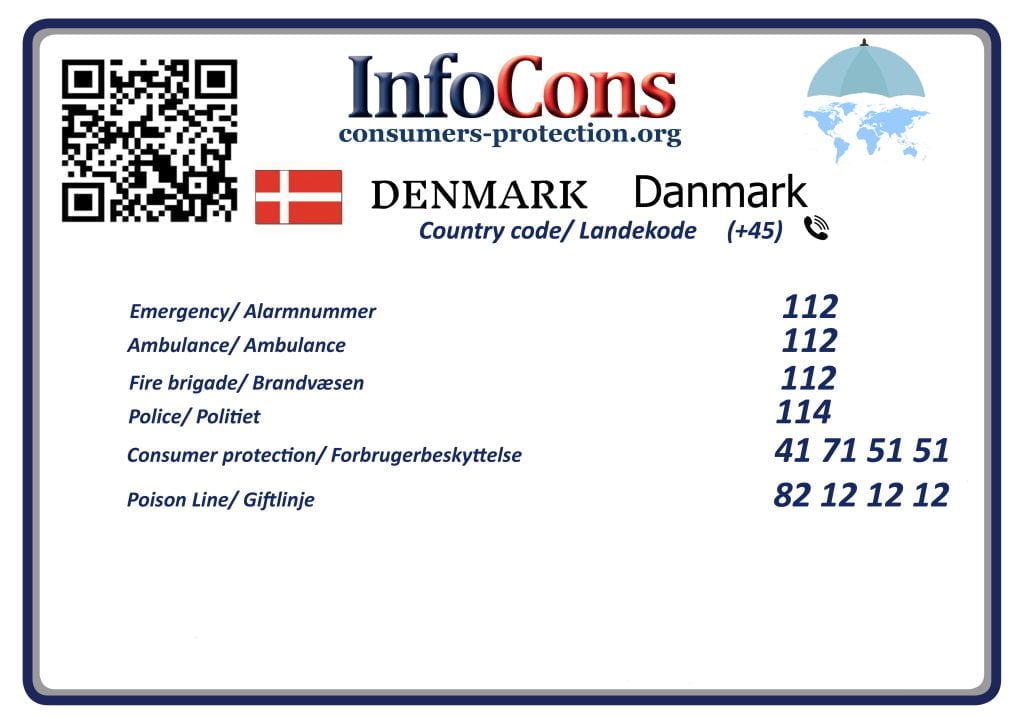 Forbrugerbeskyttelse Danmark Consumers Protection Denmark