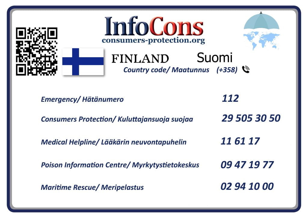 Suomen kuluttajansuoja Consumers Protection Finland