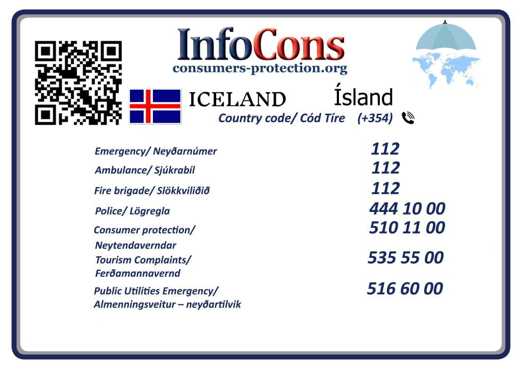 Neytendavernd Íslands Consumers Protection Iceland