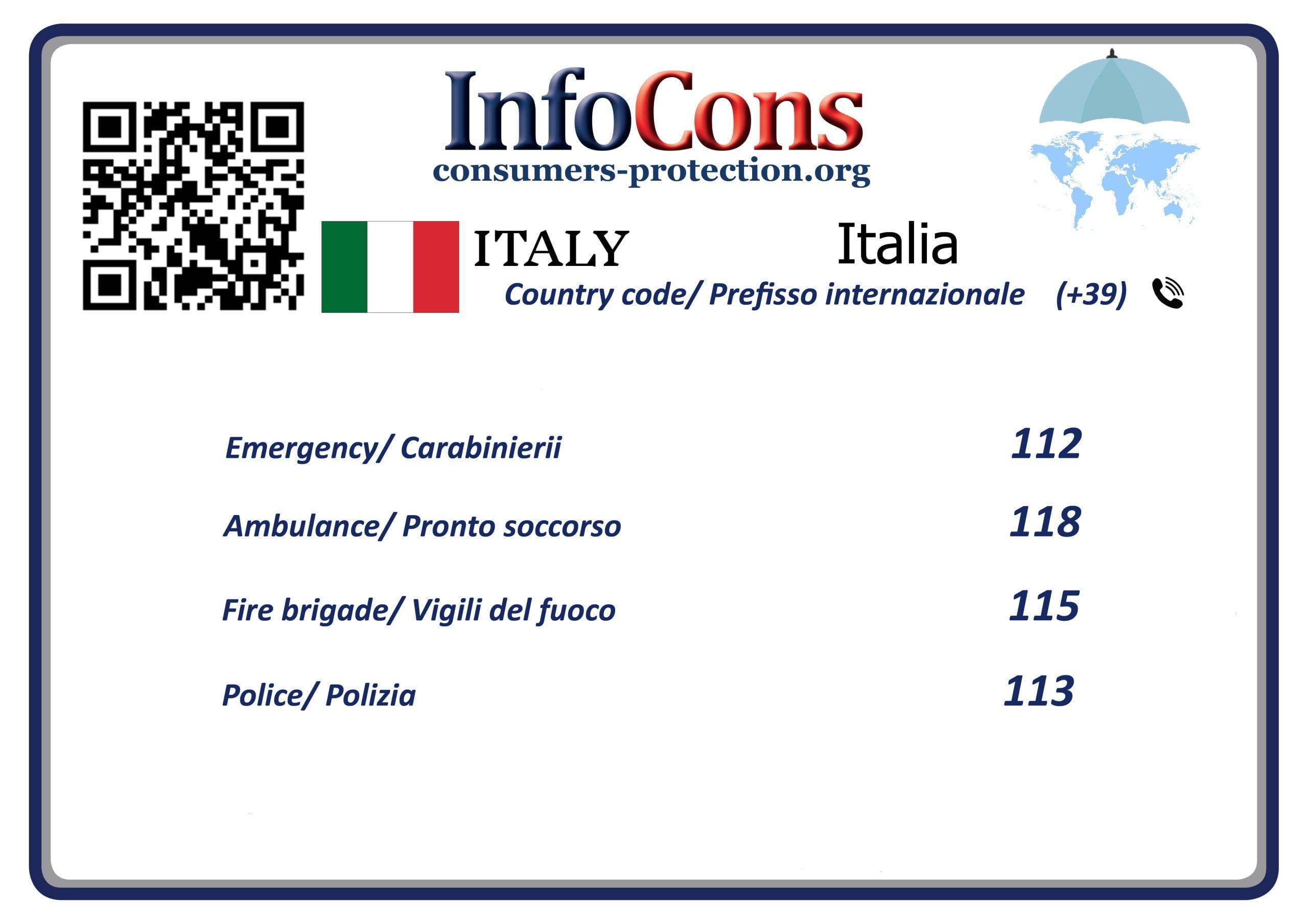 Tutela Consumatori Italia Consumers Protection Italy