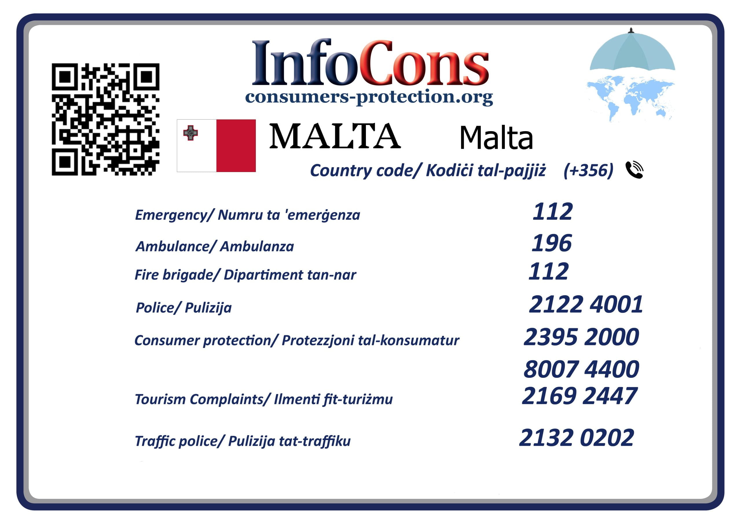 Protezzjoni tal-Konsumaturi Malta Consumers Protection Malta