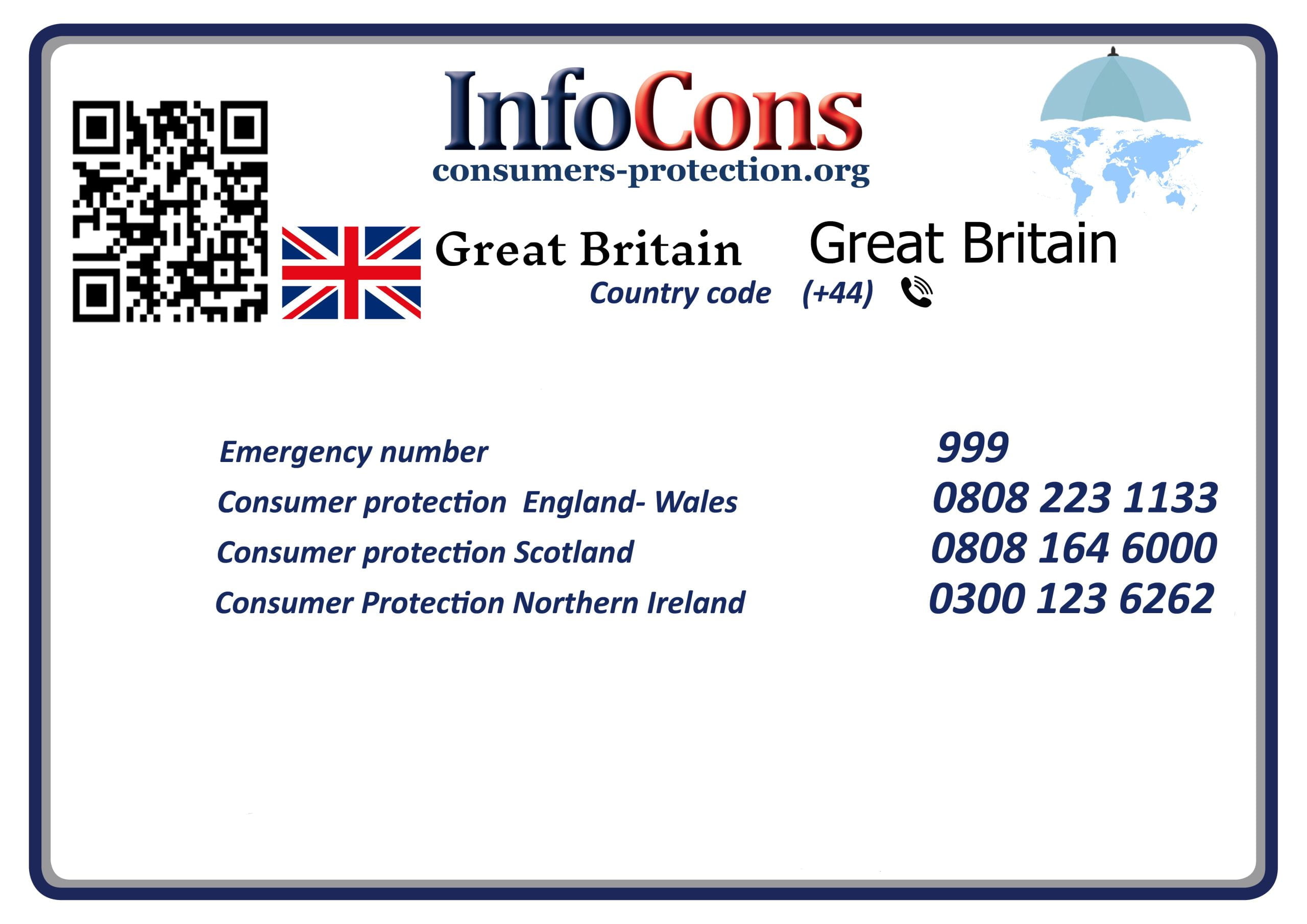 Consumers Protection Great Britain