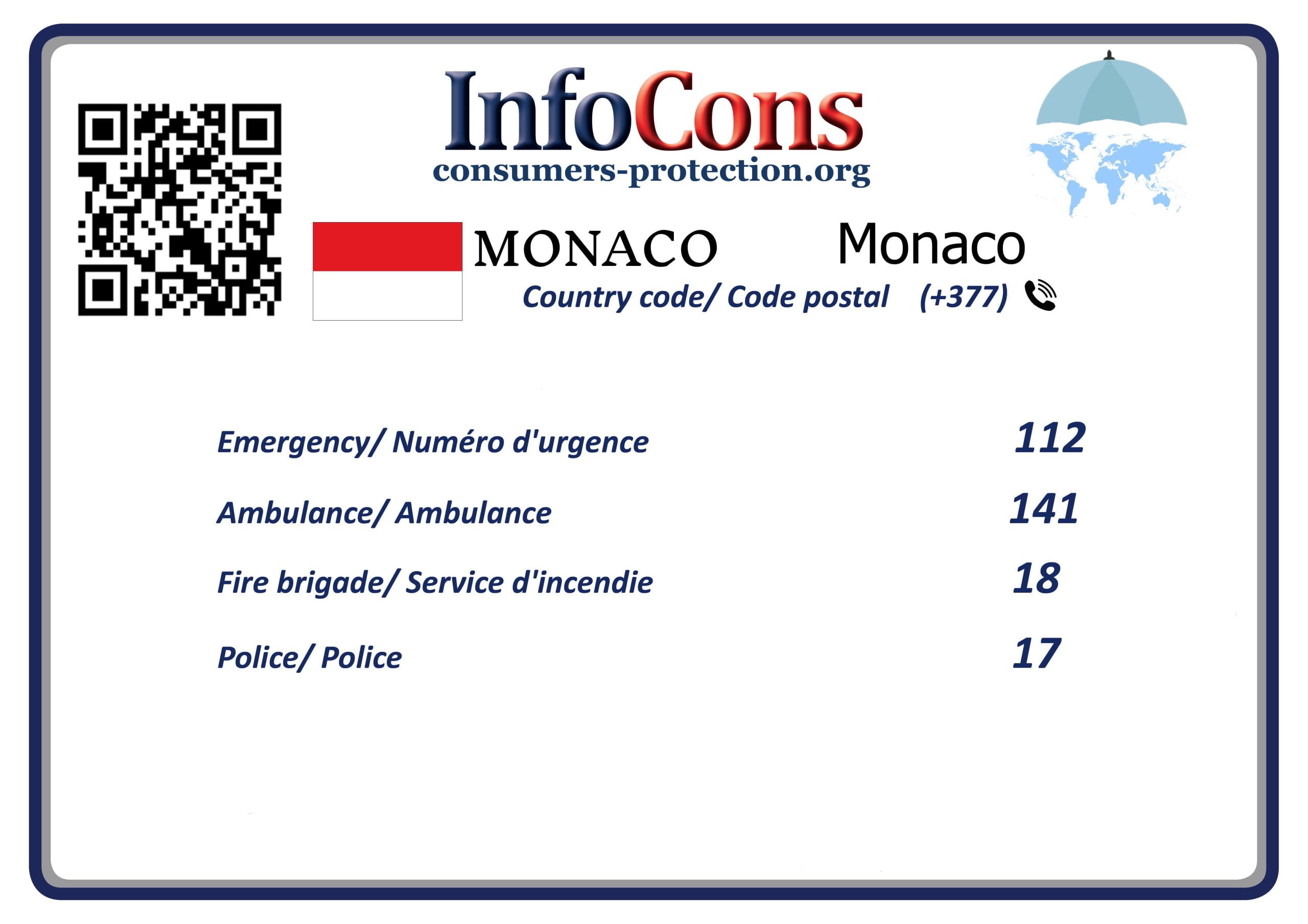 Protection des Consommateurs Monaco Consumers Protection Monaco