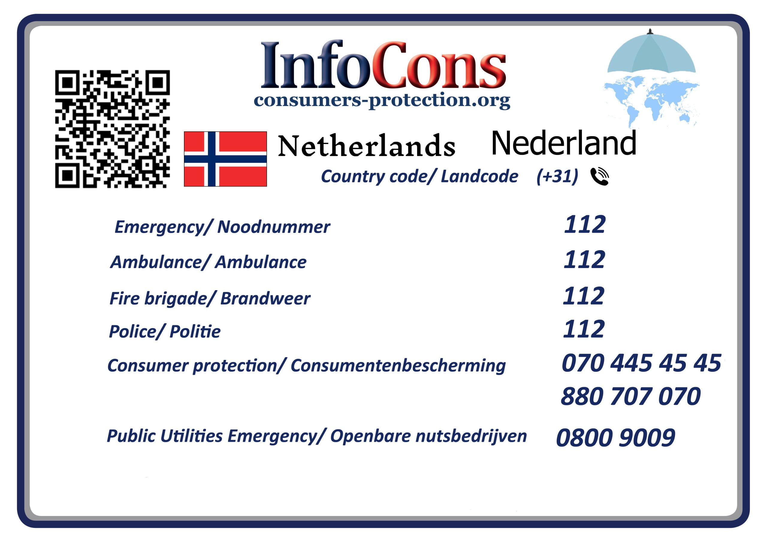 Consumentenbescherming Nederland Consumers Protection Netherland