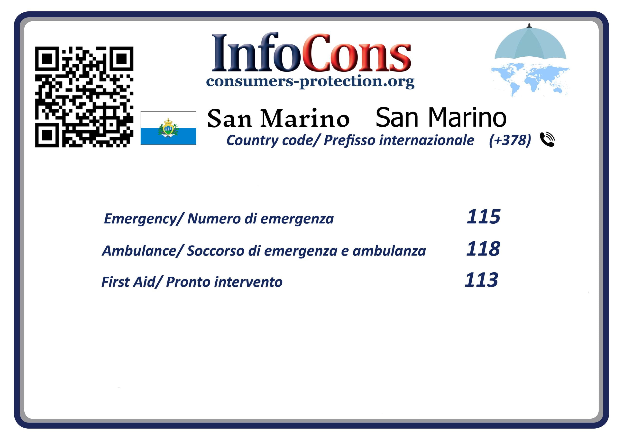 Tutela Consumatori San Marino Consumers Protection San Marino