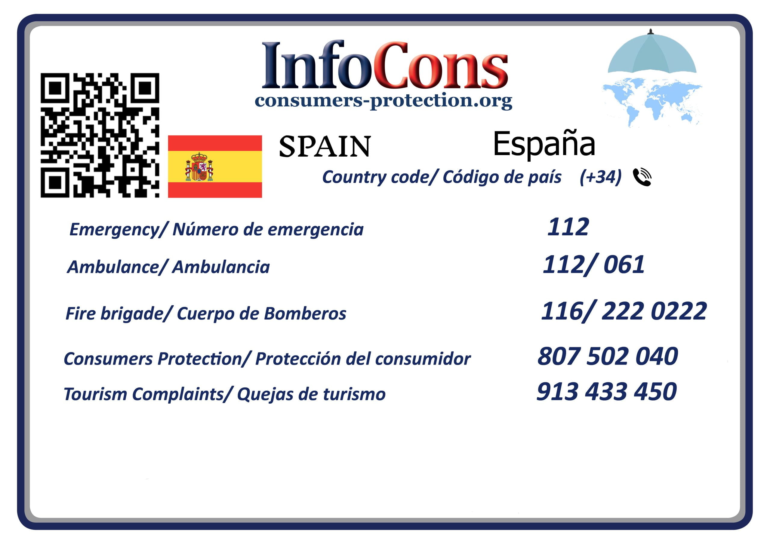 Protección al Consumidor España Consumers Protection Spain