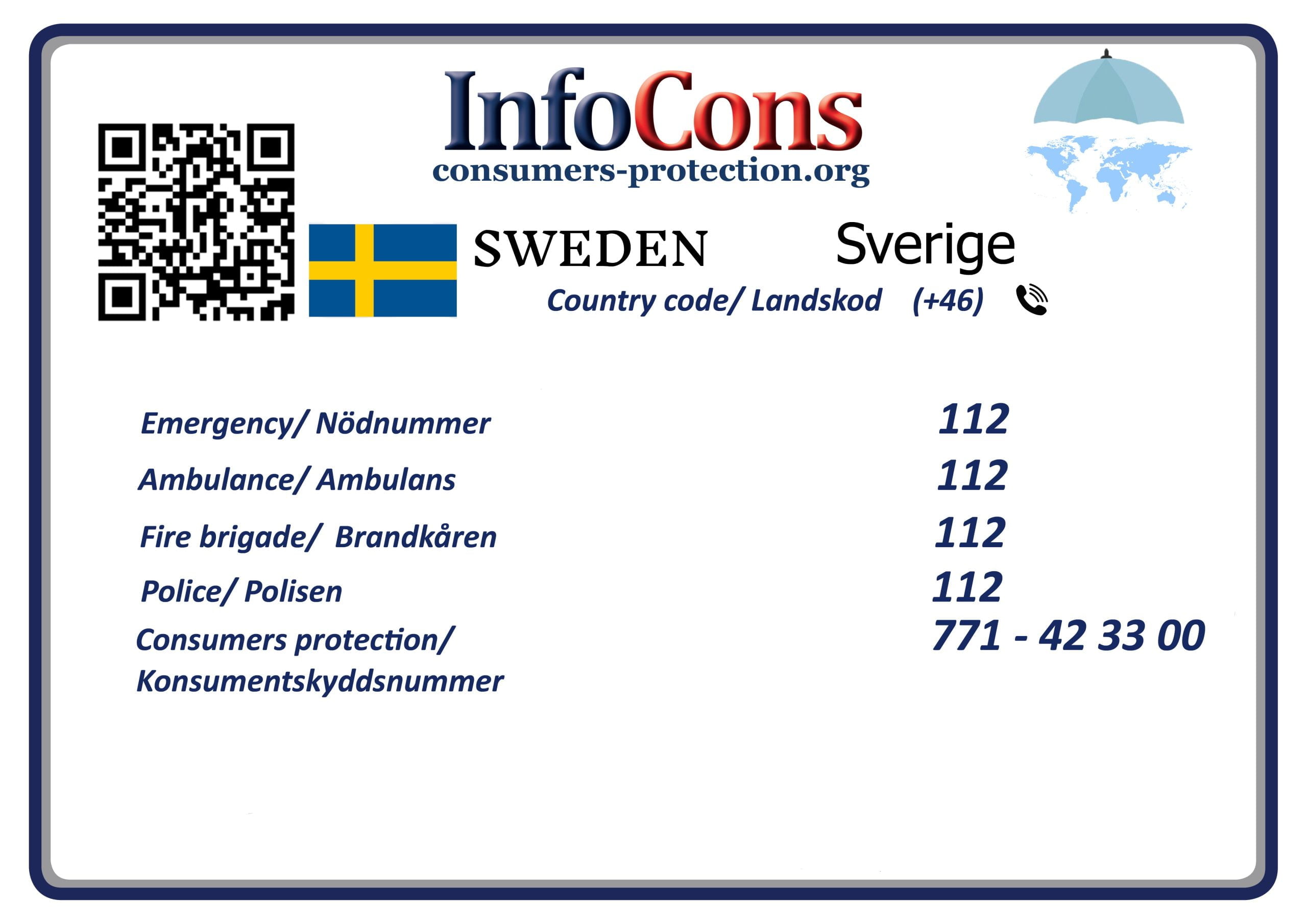 Konsumentskydd Sverige Consumers Protection Sweden