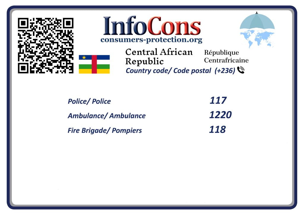 Protection des consommateurs République centrafricaine - Consumers Protection Central African Republic