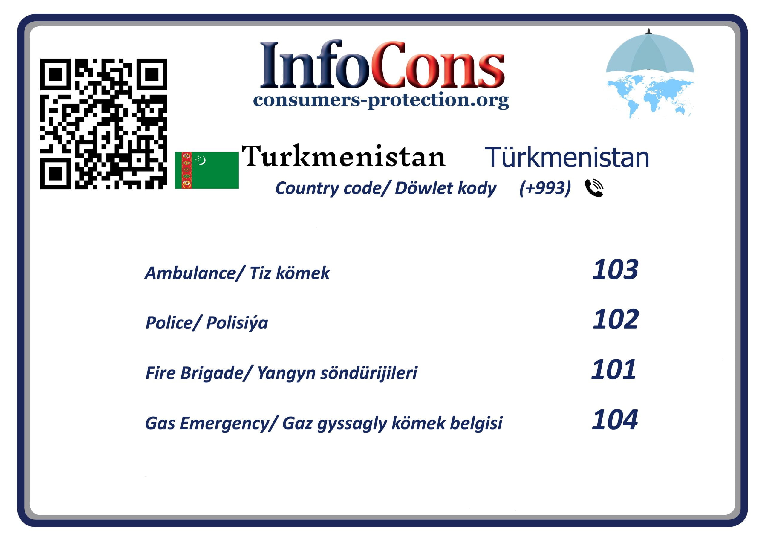 Sarp edijileri goramak Türkmenistan - Consumers Protection Turkmenistan
